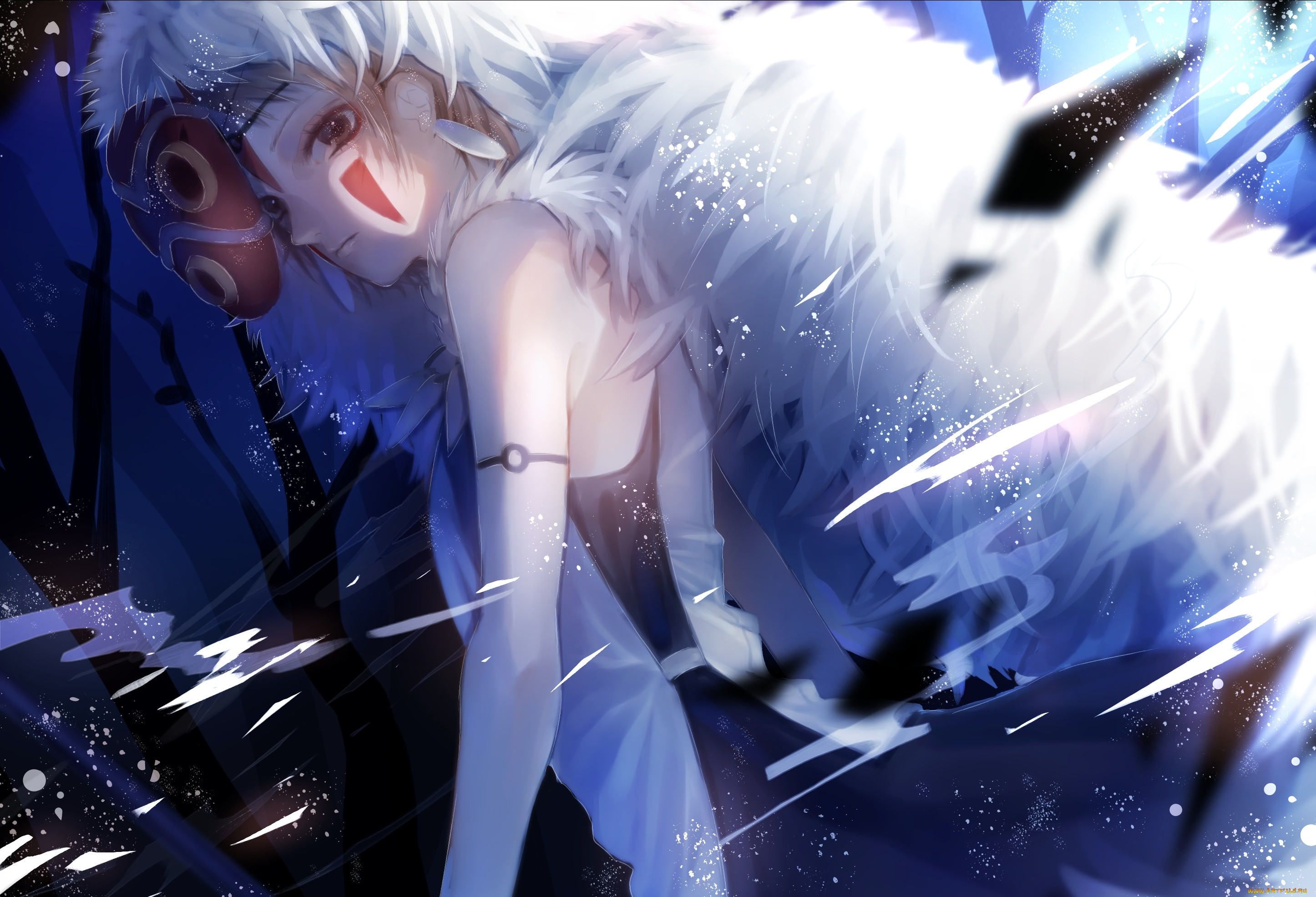 , mononoke hime, san